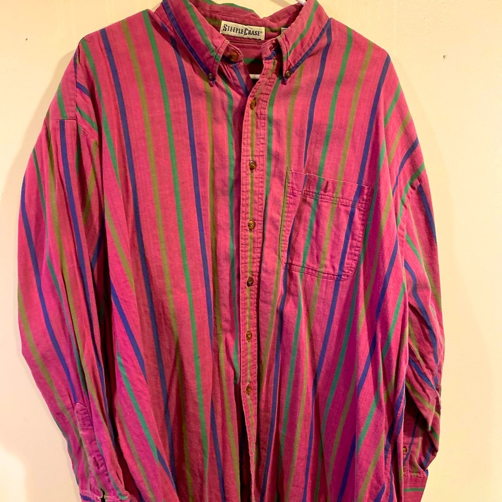Steeple Chase vintage flannel